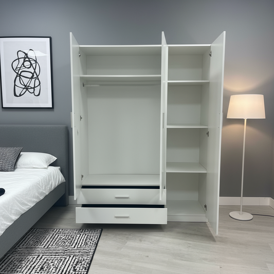 Armario GOYA - 3 Puertas con 2 Cajones