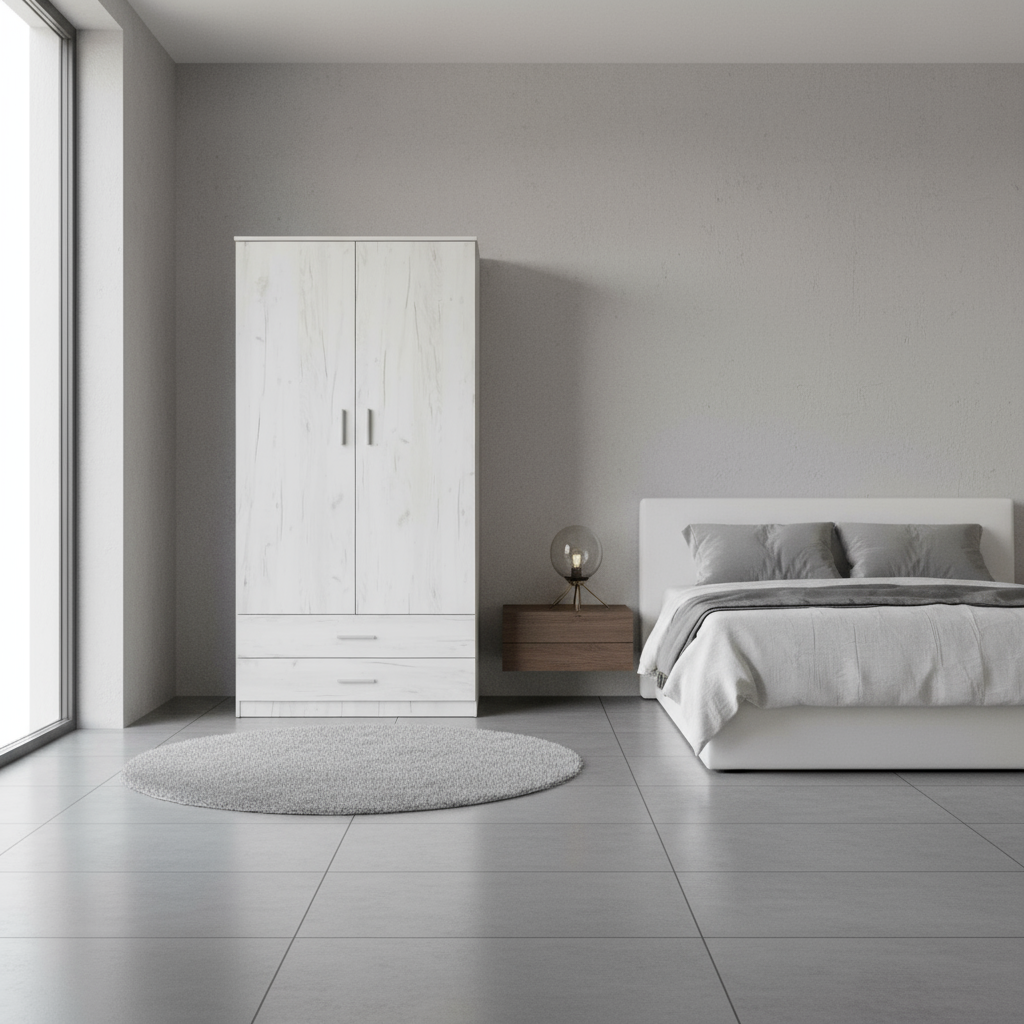 Armario GOYA - 2 Puertas con 2 Cajones