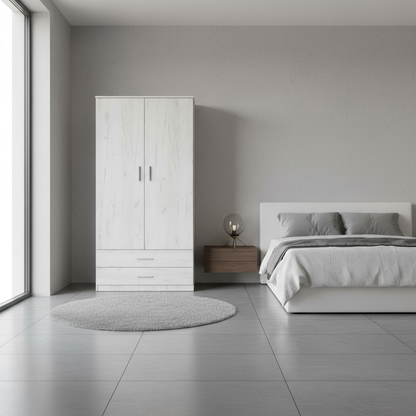 Armario GOYA - 2 Puertas con 2 Cajones