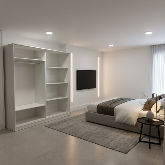 Armario HOPPER - 2 Puertas Correderas Largas